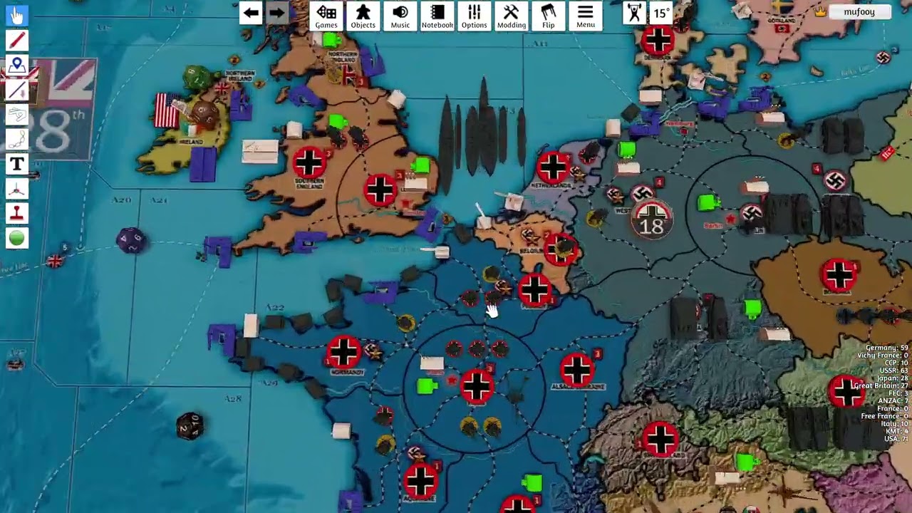 Operation Zipper Germany T16 Jan '44