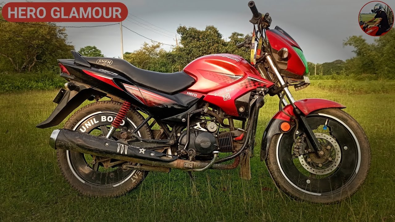 Hero Glamour Modified || Wheel Cover Installation @B09 MIX #motovlog #bikemodification