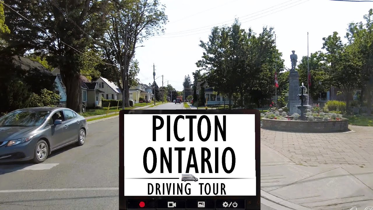 🚗 Cruising Through Scenic Picton, Ontario | 4K Drive Experience 🍁