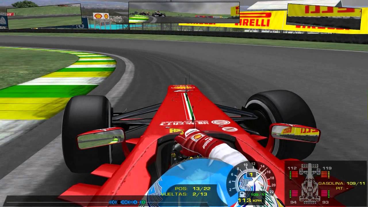 rFactor GamePlay F1LRCLUB-VCR 2013 SP 2.0 Final (1/2)