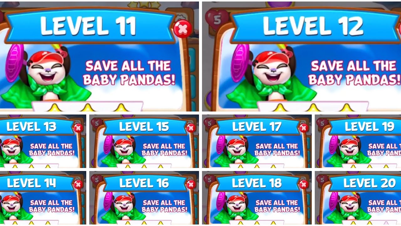 Panda Pop: Levels 11-20