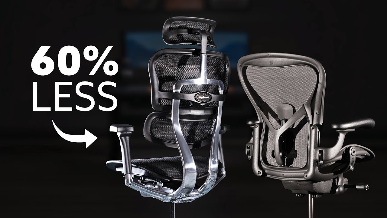This Chair is MORE COMFORTABLE Than the Aeron For 60% Less Money