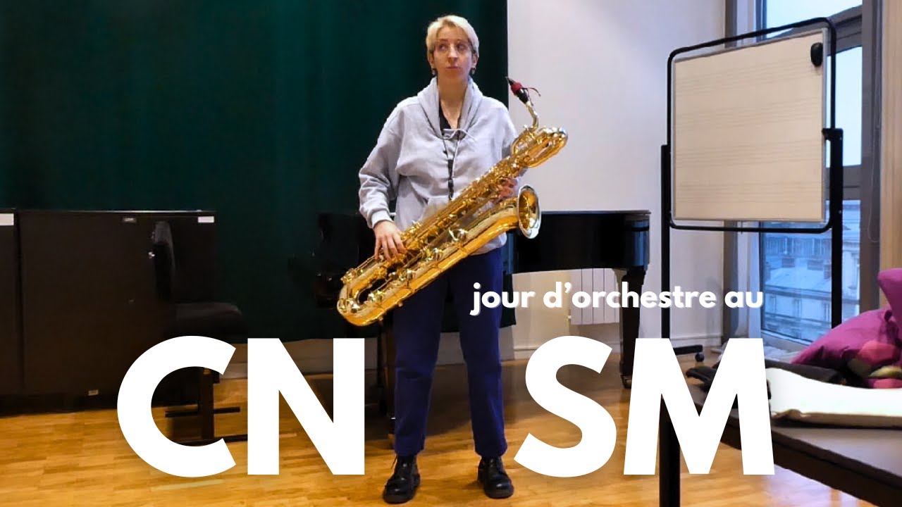 Vlog au CNSM de Paris comme une friandise dans l'hiver qui s'éternise