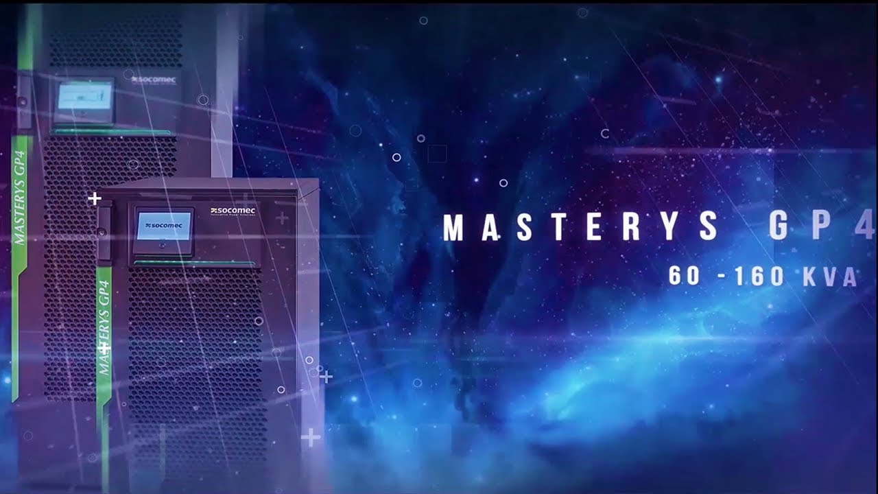 SOCOMEC  MASTERYS GP4  UPS -  MASTERYS GP UPS - GREEN POWER