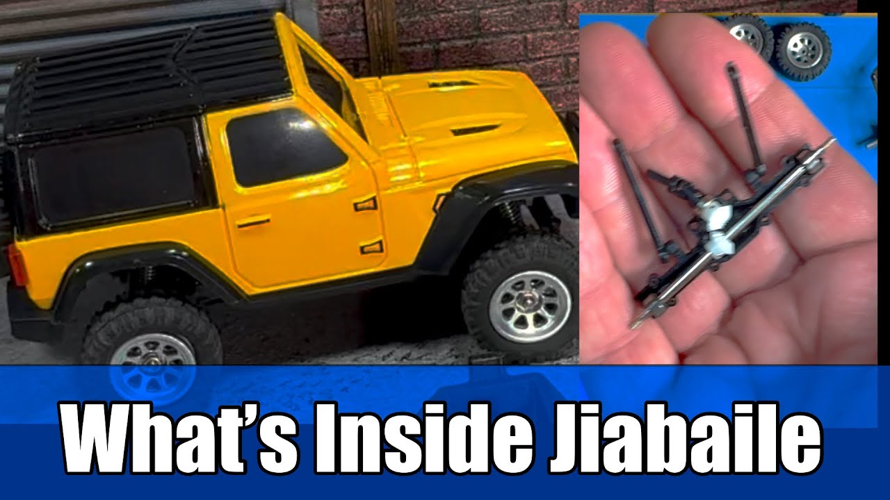 Jiabaile 1/36 Crawler Complete Tear Down