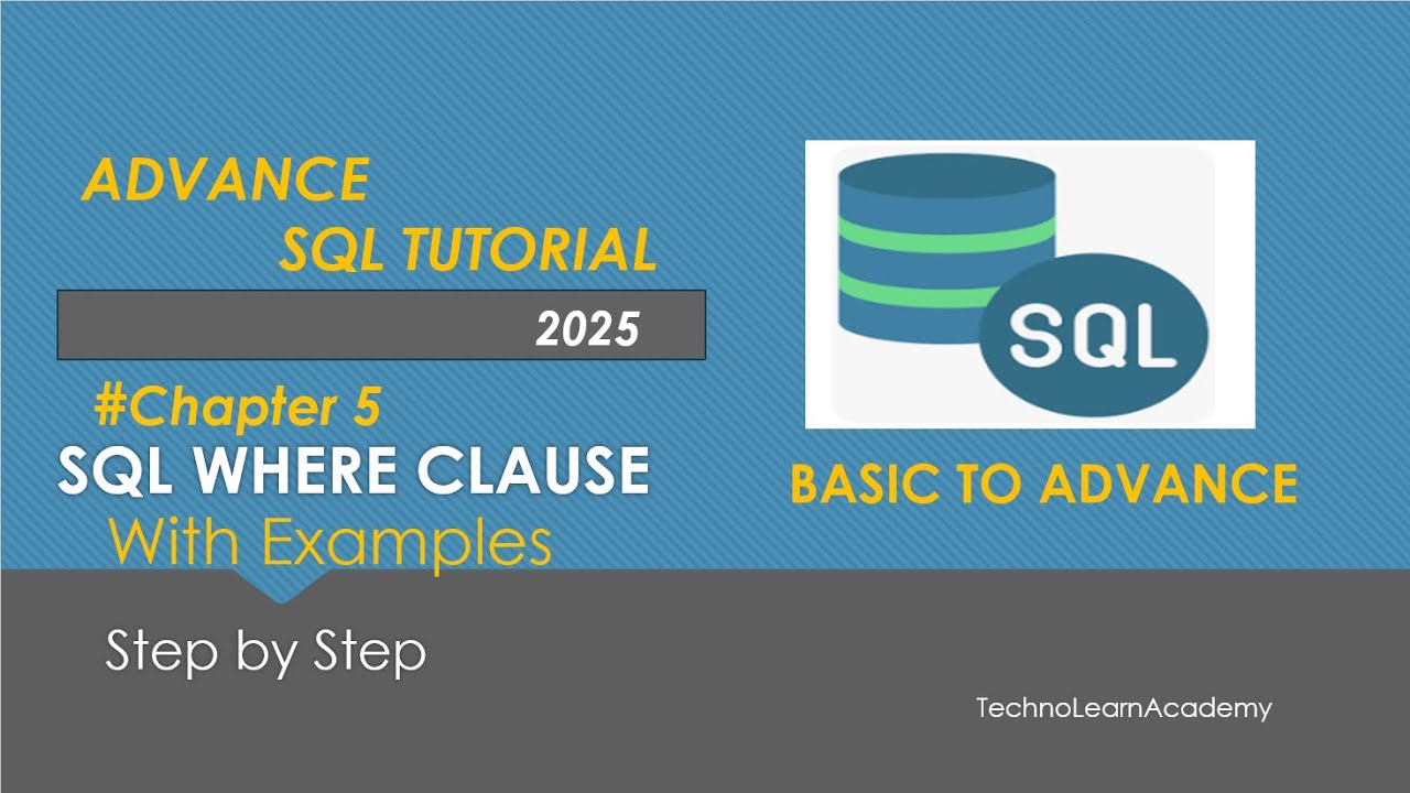 MS SQL where clause | Learn SQL where Clause | How to Use SQL where Clause