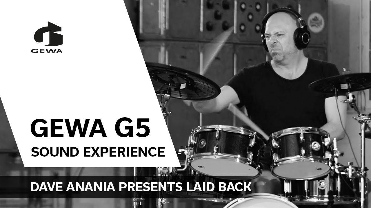 GEWA Digital Drum Module G5 - Sound Experience - Laid Back -