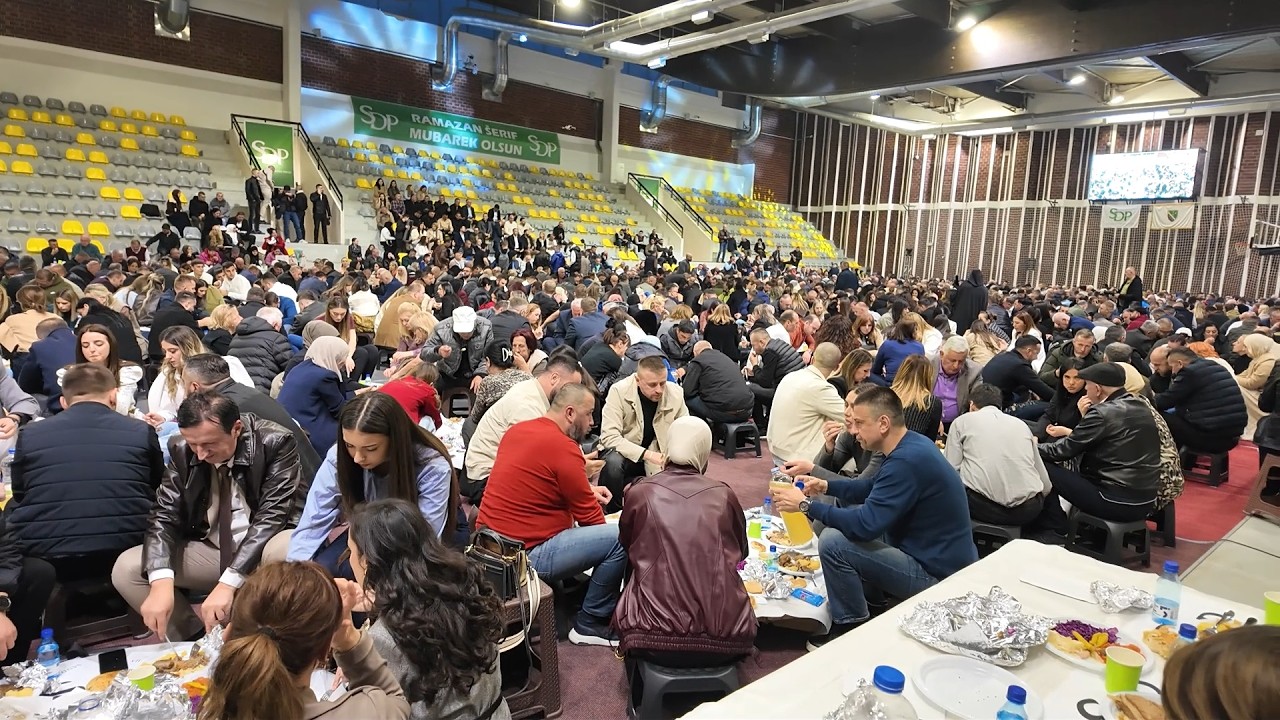 Tradicionalni iftar SDP-a u dvorani Douš