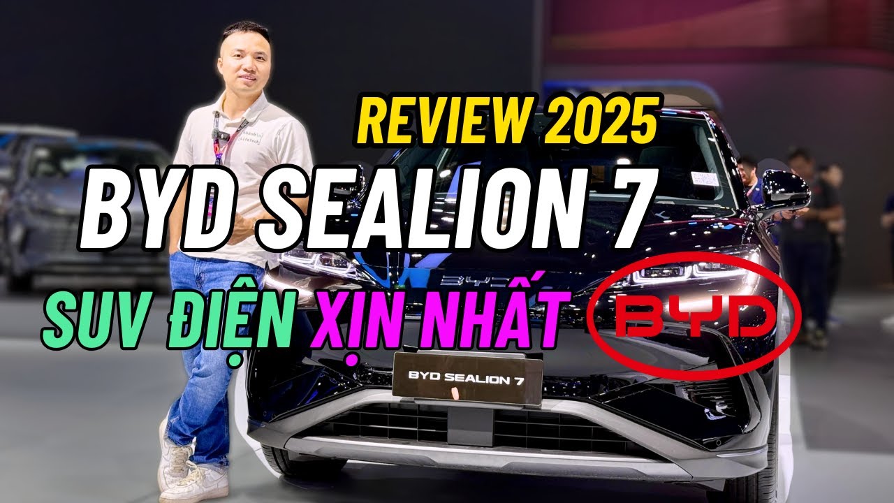 BYD Sealion 7 - SUV điện tốt nhất của BYD sắp về Việt Nam!