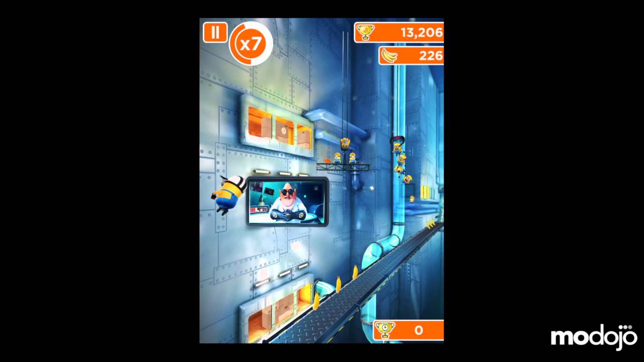 Despicable Me: Minion Rush Walkthrough Level 4 (iPhone/iPad) Part 2