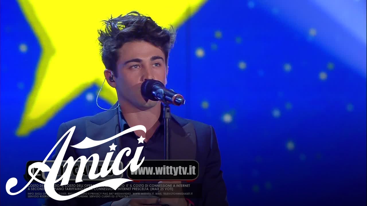Amici 16, La Finale - Riccardo - La canzone di Marinella