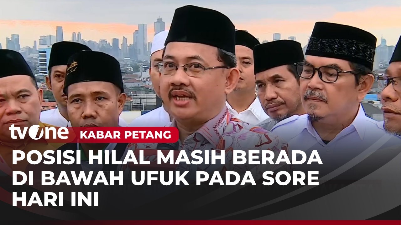 Hilal Tidak Terlihat di Ambon, Makassar dan Jakarta | Kabar Petang