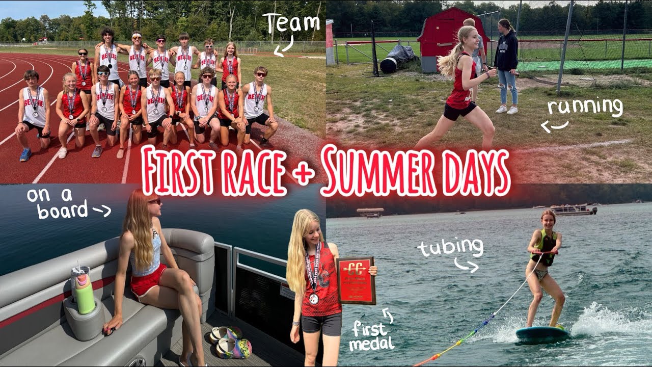 Laufwettkampf + Summer days in Michigan! Exchange year Auslandsjahr 24/25