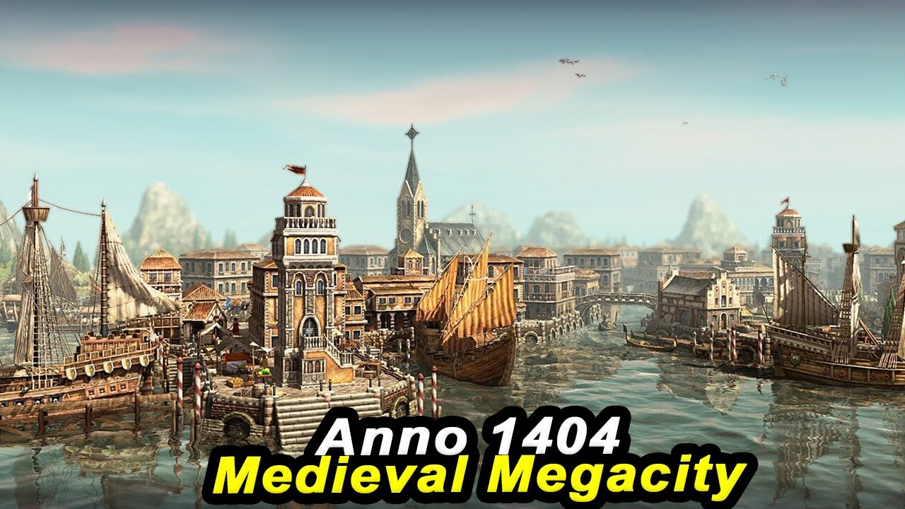 Anno 1404 MEGACITY Playthrough From Scratch | Medieval Citybuilder Longplay Lets Play