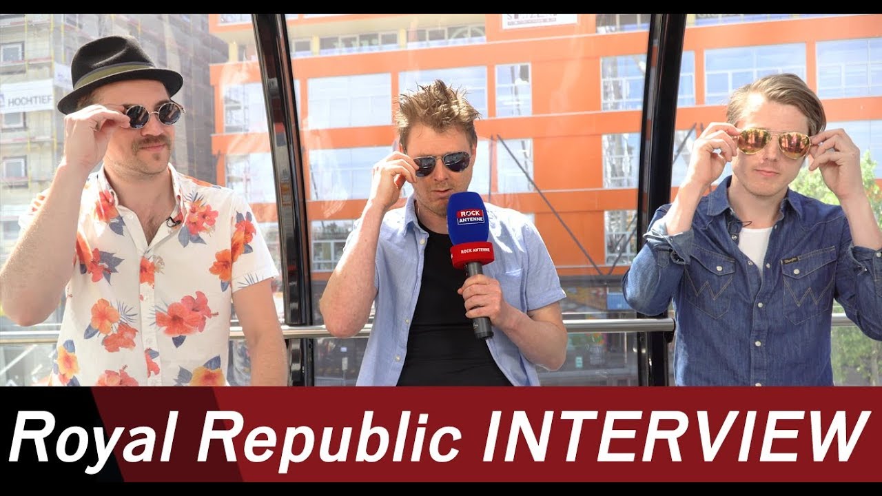 Das höchste Royal Republic Interview der Welt @ROCK ANTENNE