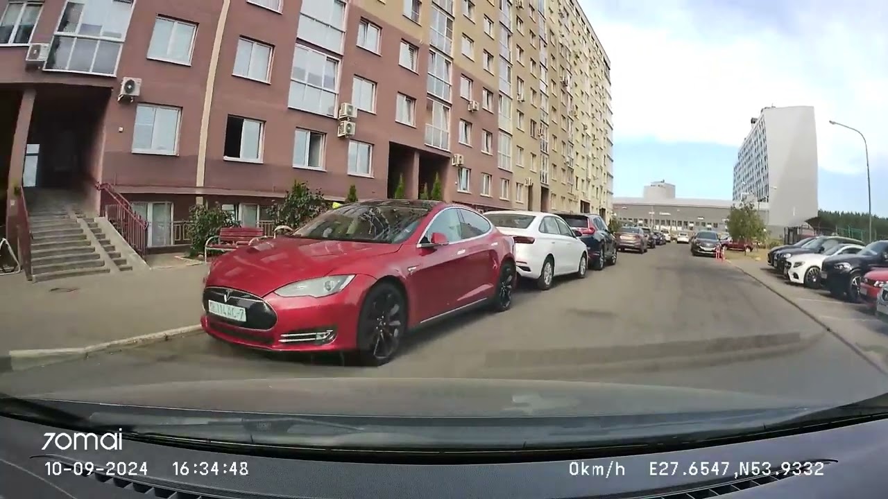 По вечернему Минску 10-09-2024 (timelapse 4x)