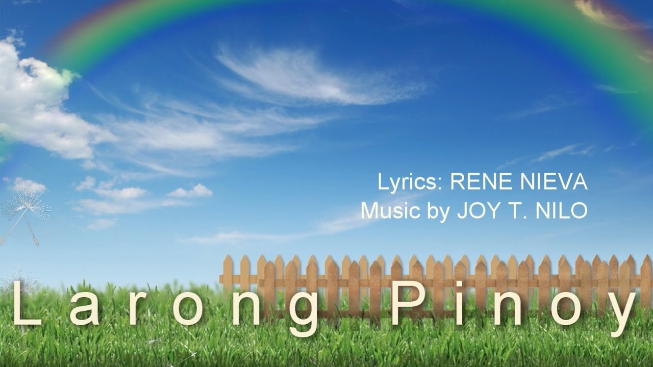 LARONG PINOY by Joy T  Nilo