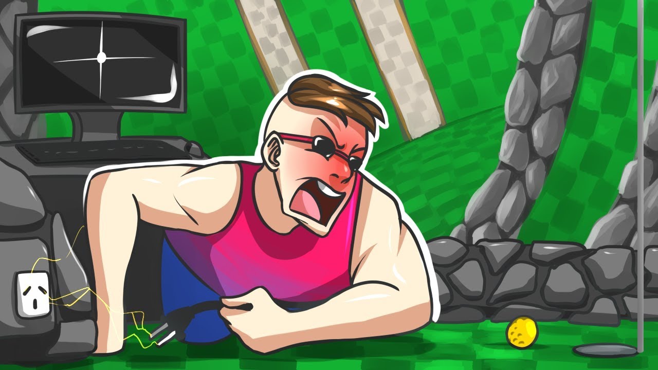 MOO SNUCKEL RAGE QUIT! - Golf It Funny Moments