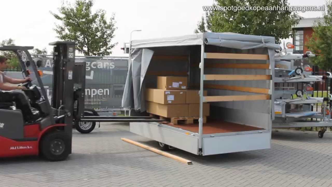Eduard plateauwagen geremde tandemasser en enkelasser