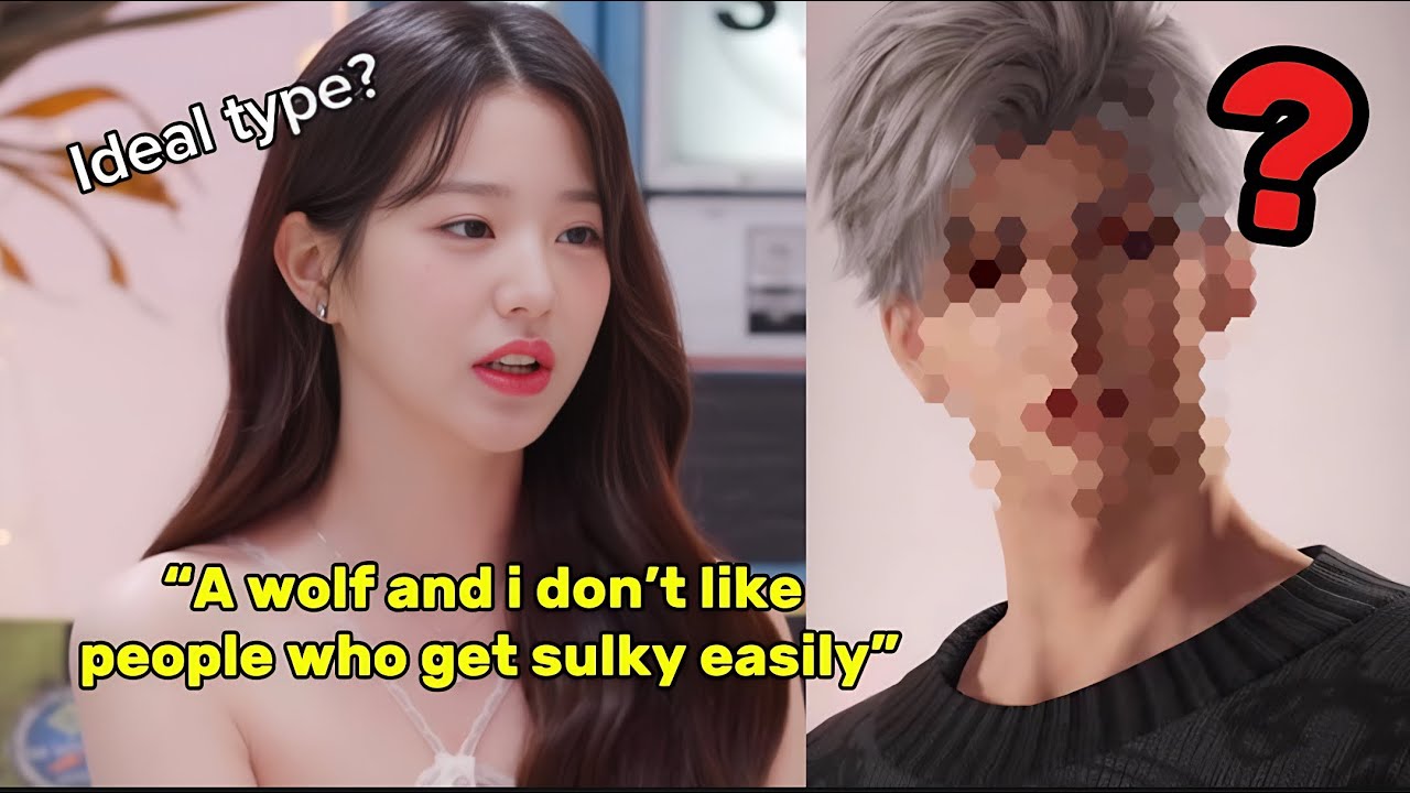 IVE WONYOUNG finally revealed her ideal type after DEX asked her