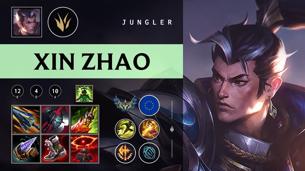 Xin Zhao Jungle vs Zaahen - EUW Challenger Patch 26.05