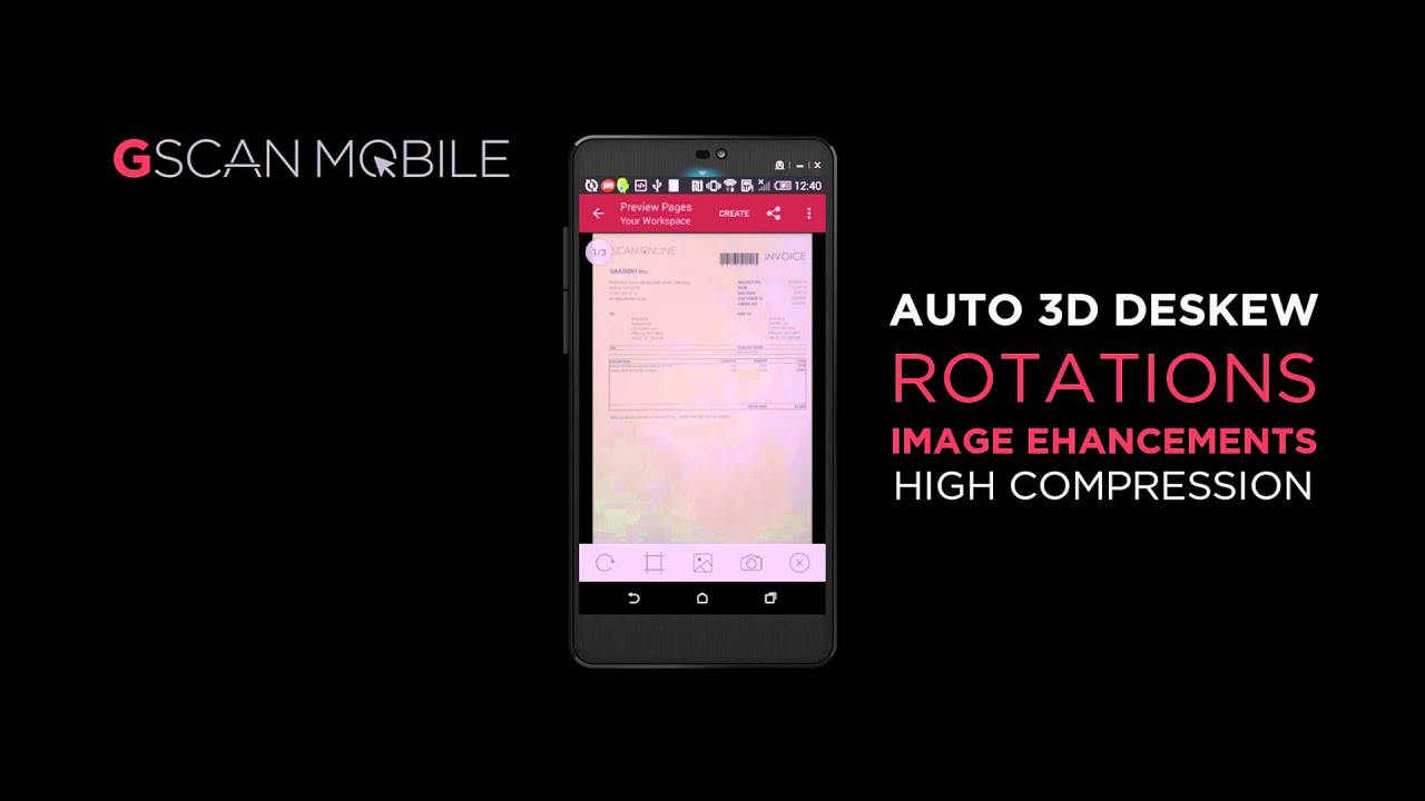 GScan Mobile - intelligent mobile scanning for the Road Warrior (WP, Android, & iOS)