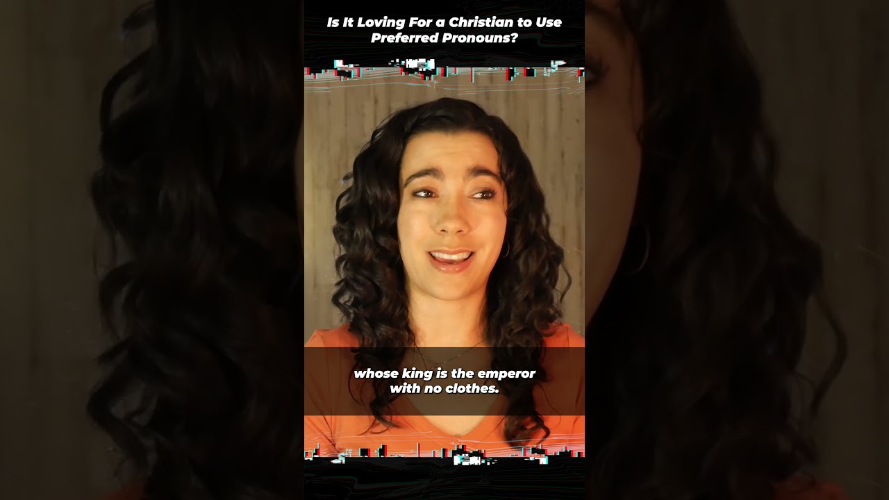Is It Loving For a Christian to Use Preferred Pronouns? With @MelissaDougherty  #Shorts