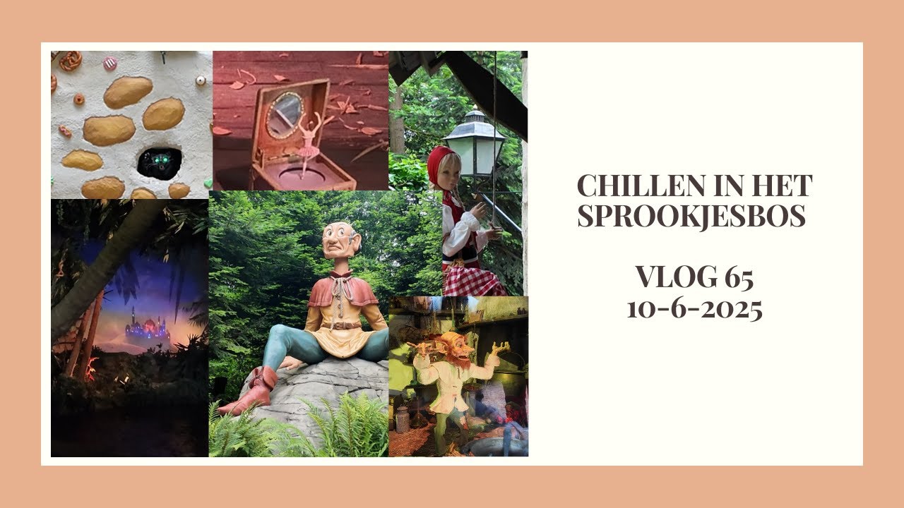 Chillen in Efteling sprookjesbos | Alana Sterrenkind | Vlog 065