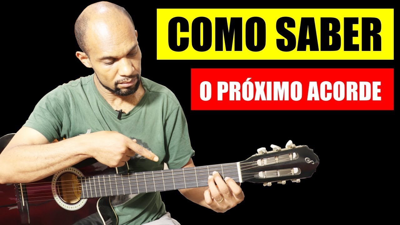 COMO ACHAR O PRÓXIMO ACORDE DE QUALQUER MÚSICA - RÁPIDO E SIMPLES