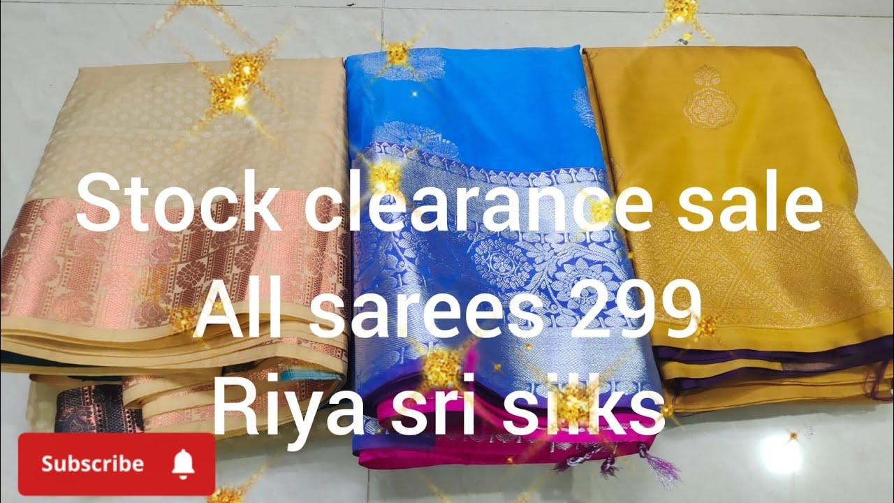 indru stock clearance sale.