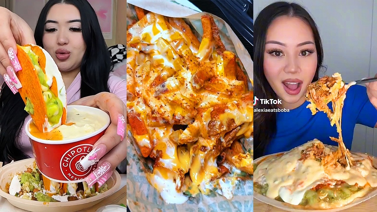 Asmr EATING 🍔| 75 | chipotle bowl, wingstop, hot cheeto ramen balls🍜🧀, Pepperoni Pizza 🍕 and more!
