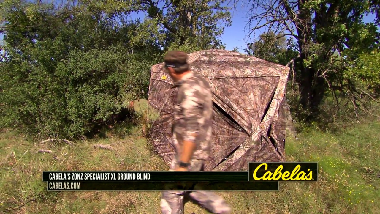 CABELA'S ZONZ SPECIALIST XL GROUND BLIND