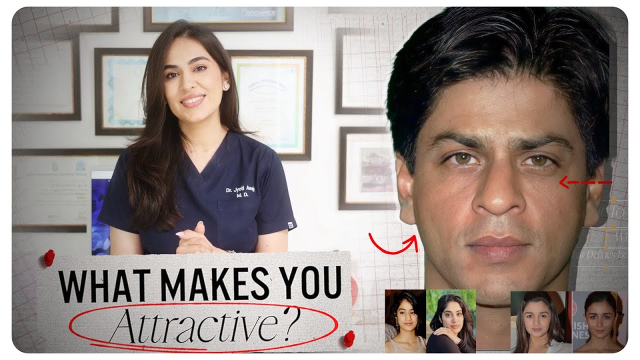 What Is Beauty? Is SRK Conventionally Handsome? Dr. Jyoti Aneja Explains @Dr.JyotiAneja