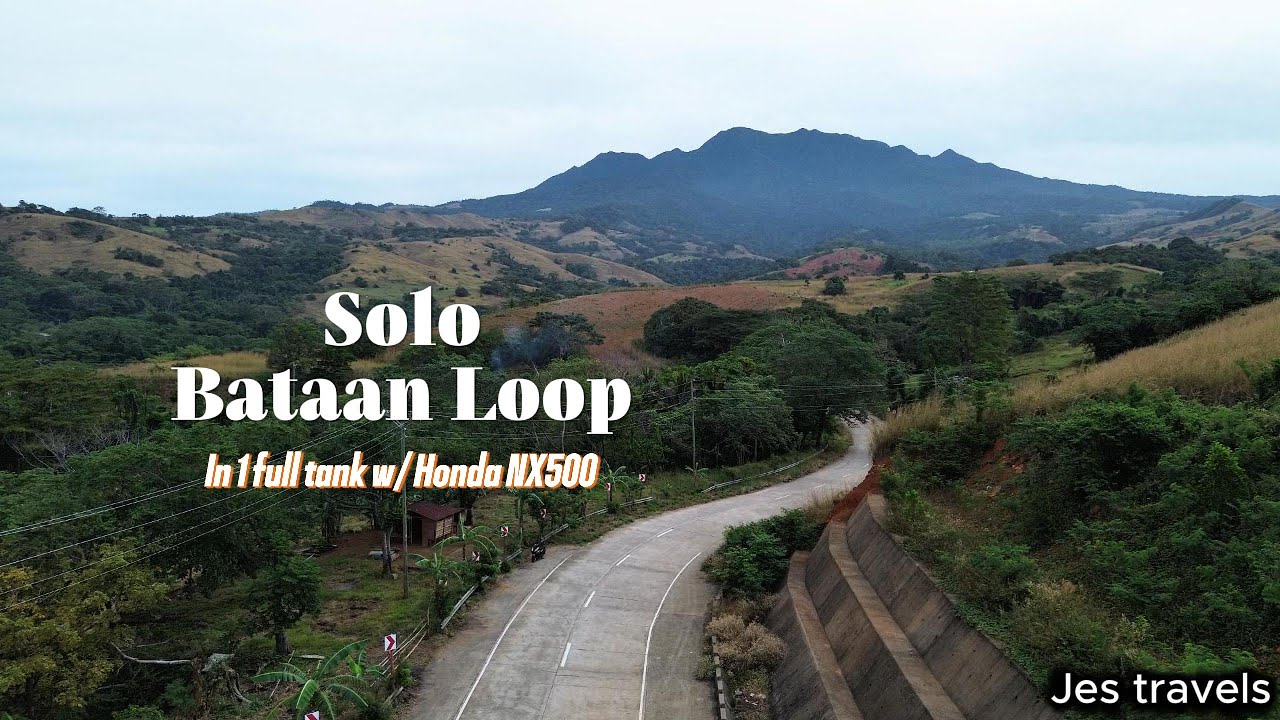 Bataan Loop in 1 full tank W/ Honda NX500