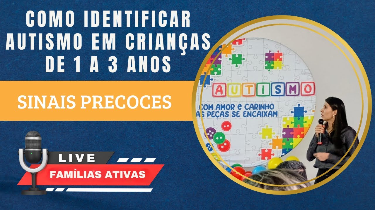 Como identificar autismo em crianças de 1 a 3 anos - Sinais Precoces