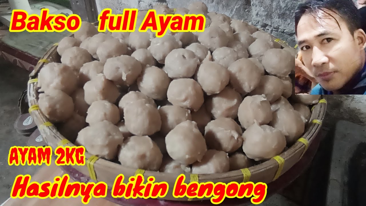 RESEP BAKSO//full Ayam 2kg ,kenyal padat,‼️@Nasirchannel39