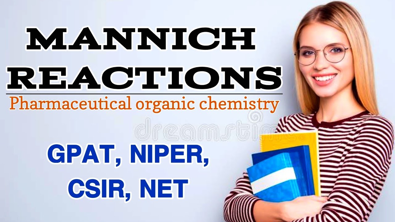 Mannich reaction mechanism step by step | Named reaction hindi | Important named reaction for gpat