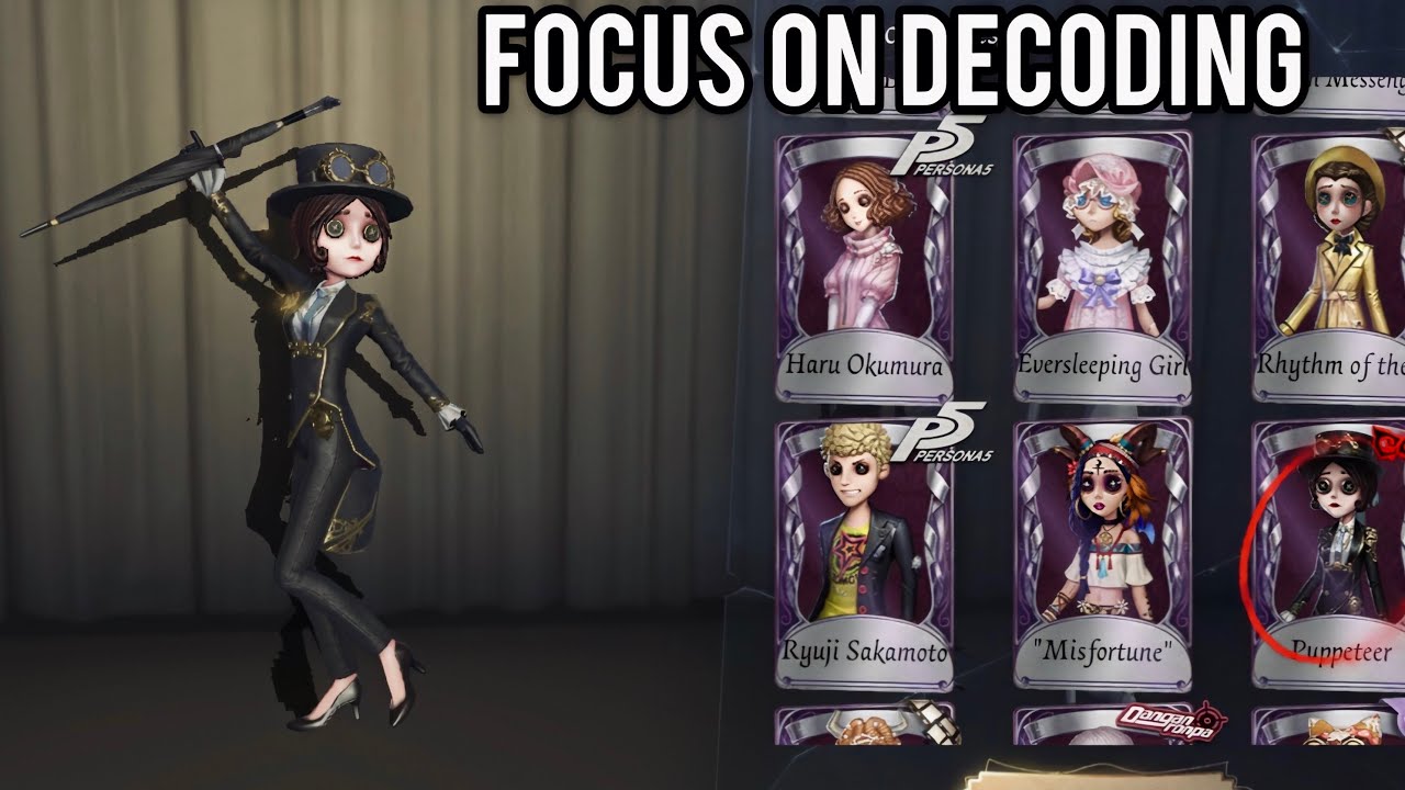 Identity V | Playing Rank but people seem to be allergic to decoding... | Mechanic + Coordinator
