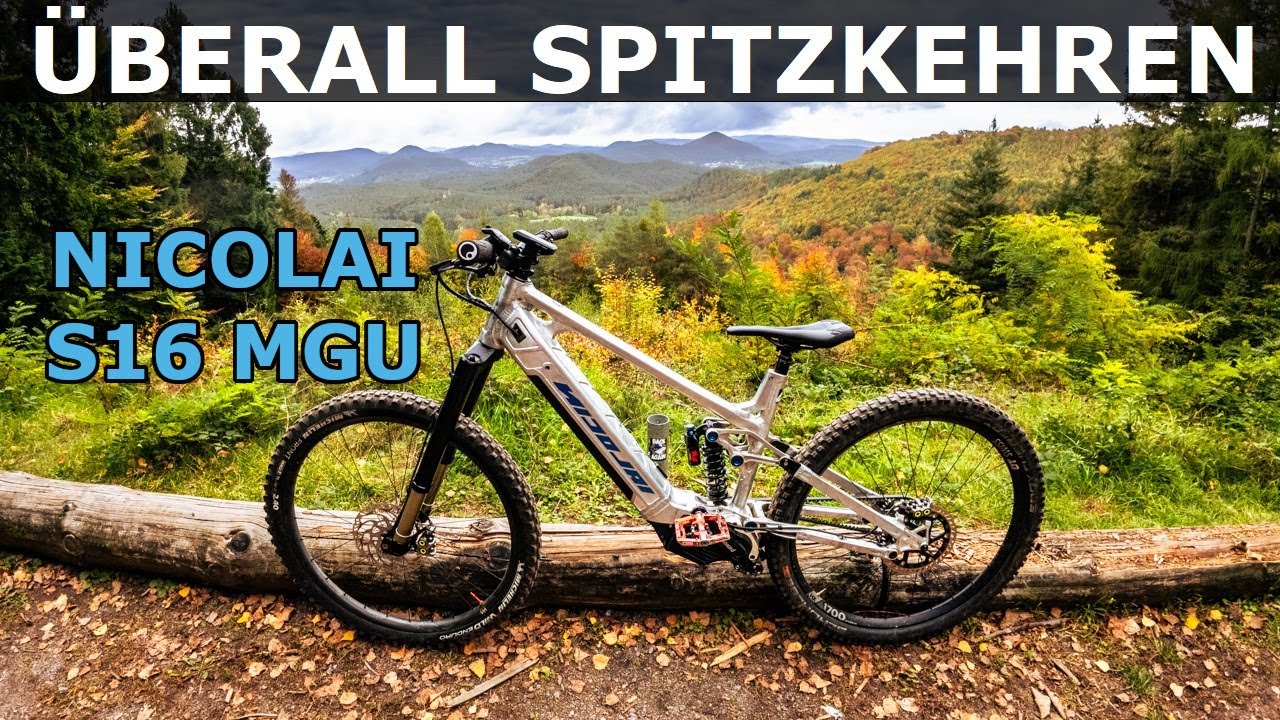Lustige Trails und viele technische Spitzkehren mit dem Nicolai S16 MGU