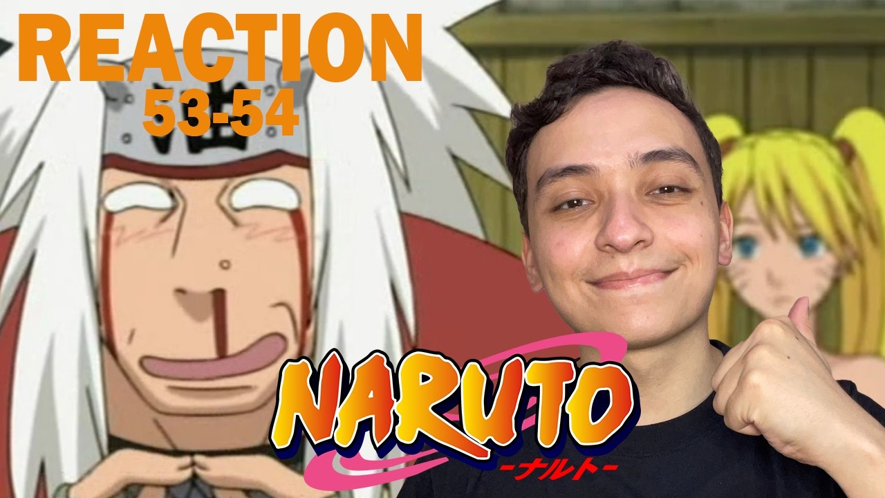 JIRAIYA AGREES TO TEACH NARUTO! | NARUTO Episodes 53 & 54 REACTION