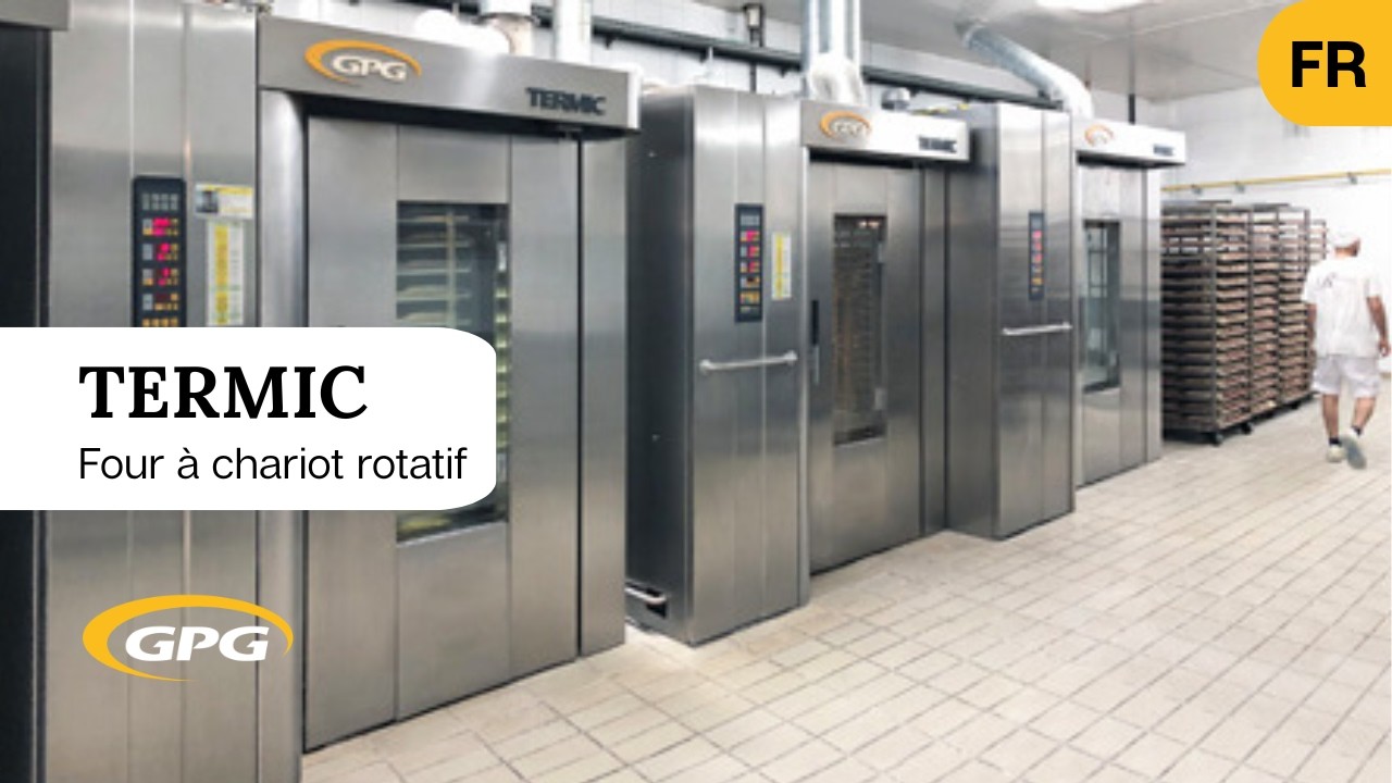 Four à boulangerie à chariot rotatif TERMIC | GPG GRUPO PRAT GOUET