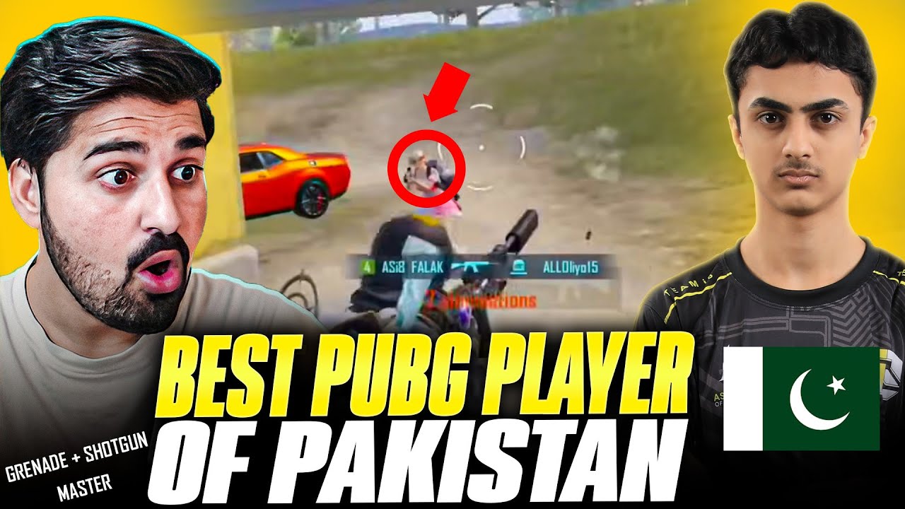 REACTING to THE BEST PUBG PLAYER OF PAKISTAN🇵🇰 