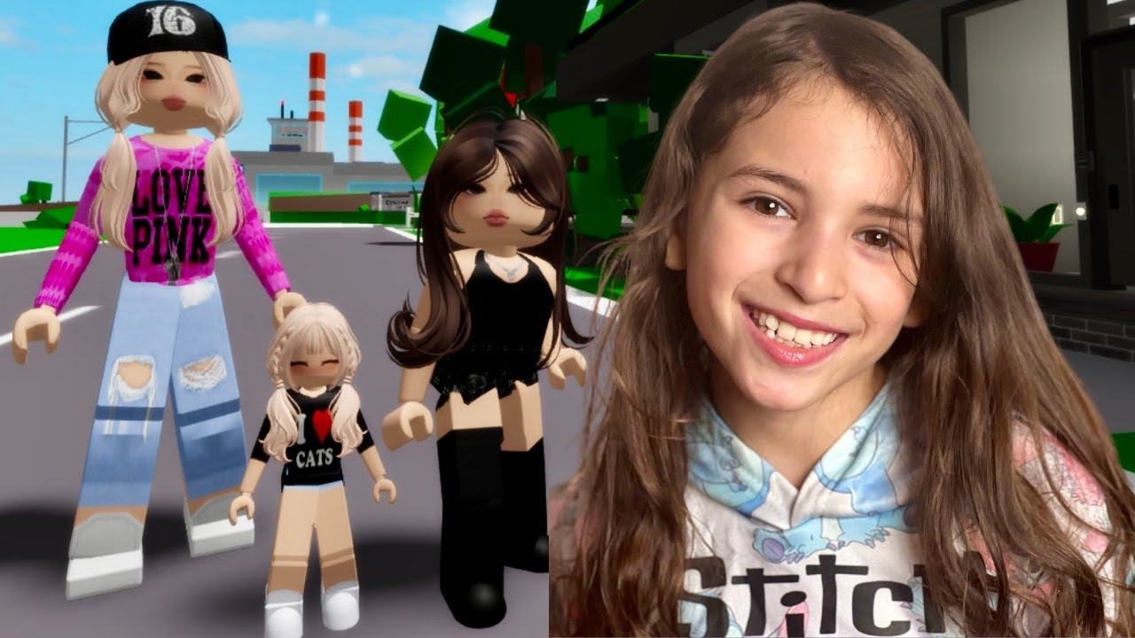 День няни с дочкой моей лучшей подруги | Roblox Brookhaven 🏡 Семейный RP