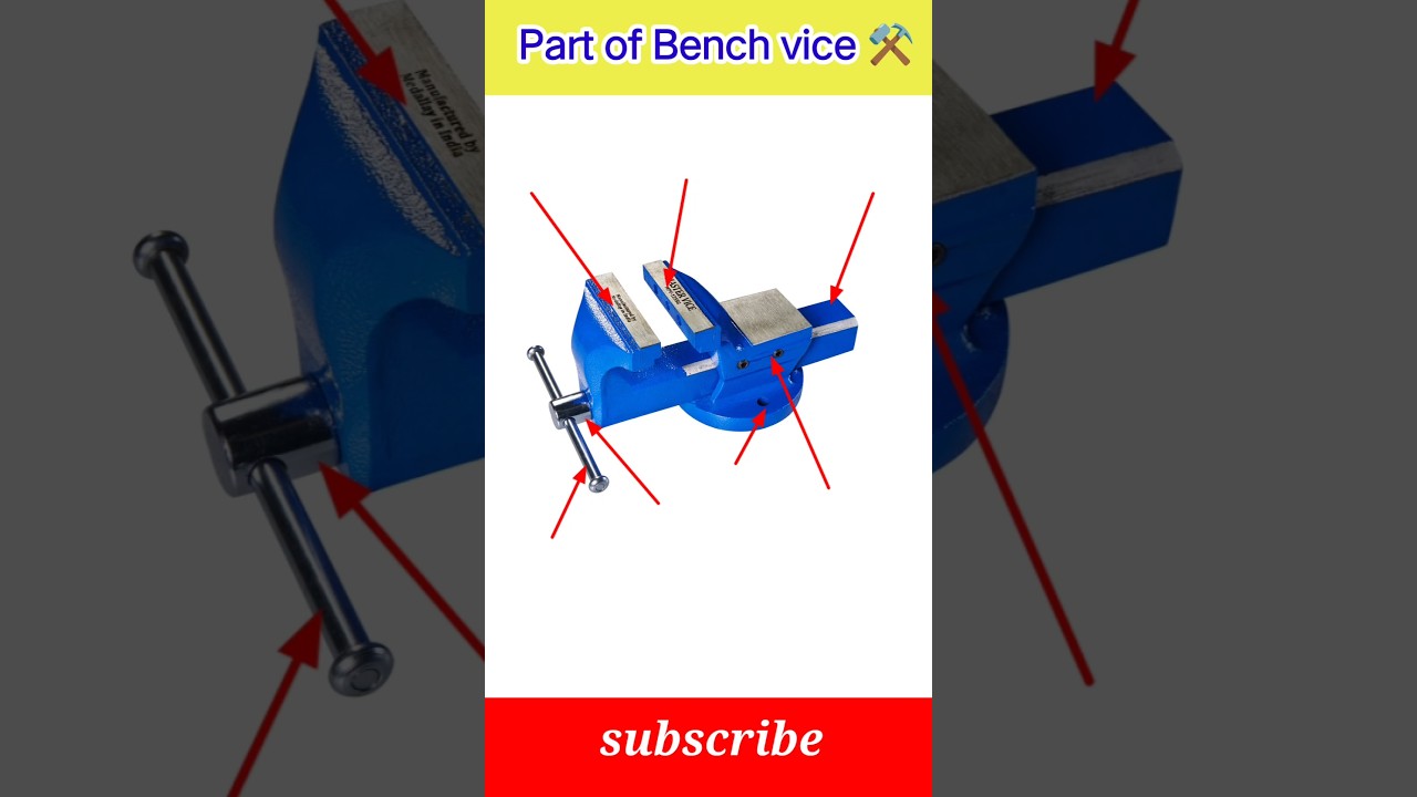 Bench vice | part of bench vice | iti fitter question | hand tools | 