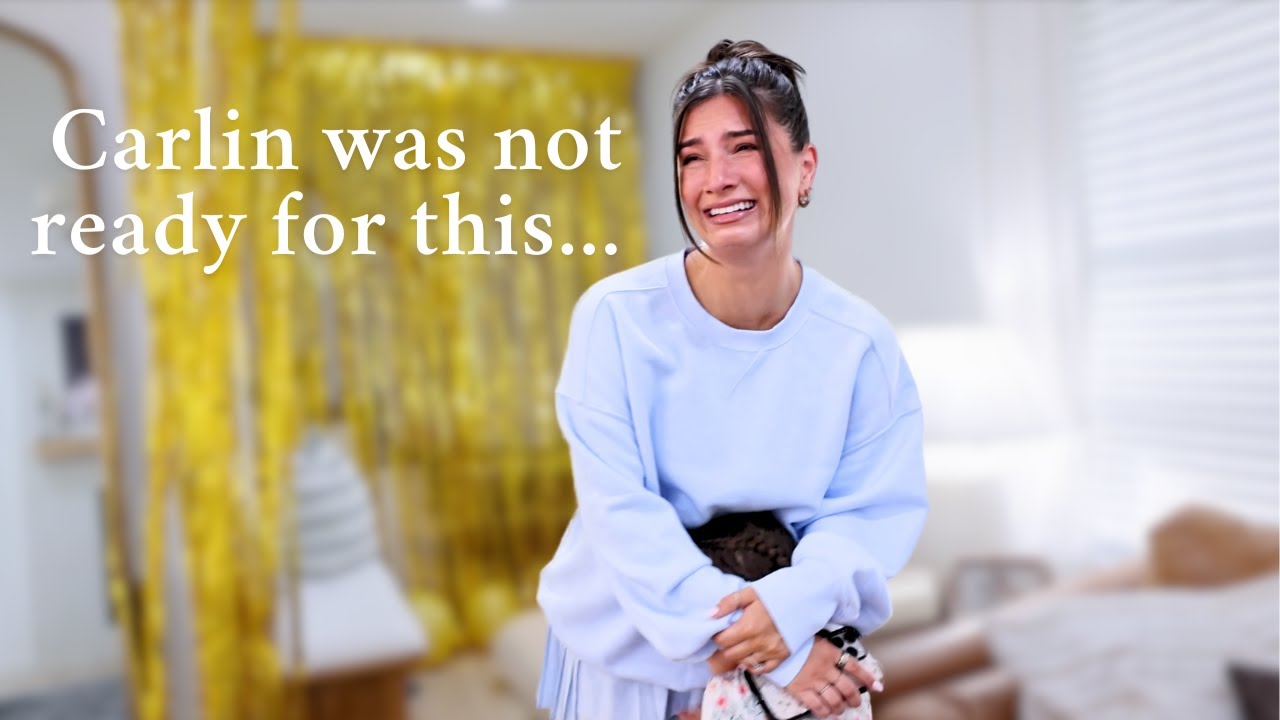SHE BROKE DOWN IN TEARS... WE DIDN'T EXPECT THIS REACTION!