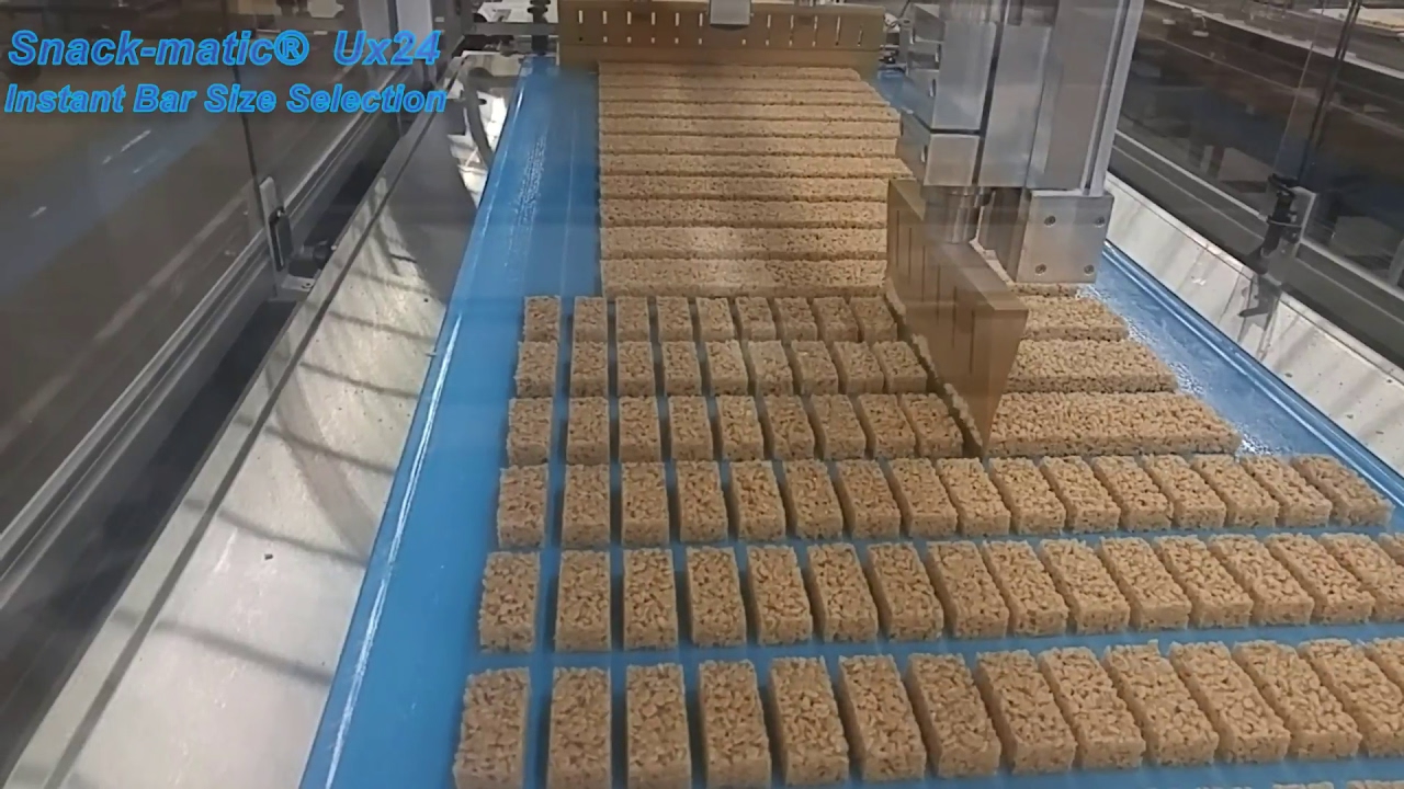 Granola Bar production line Snack-matic®Ux24 Cereal bar line,Ultrasonic Snack Bar machine,Energy Bar