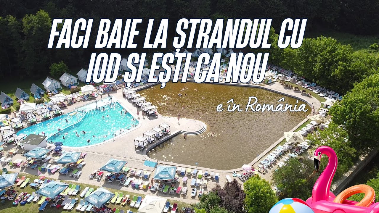 Am intrat ÎN CEL MAI MARE ȘTRAND CU IOD DIN EUROPA. Este la BĂILE GOVORA și VINDECĂ multe boli