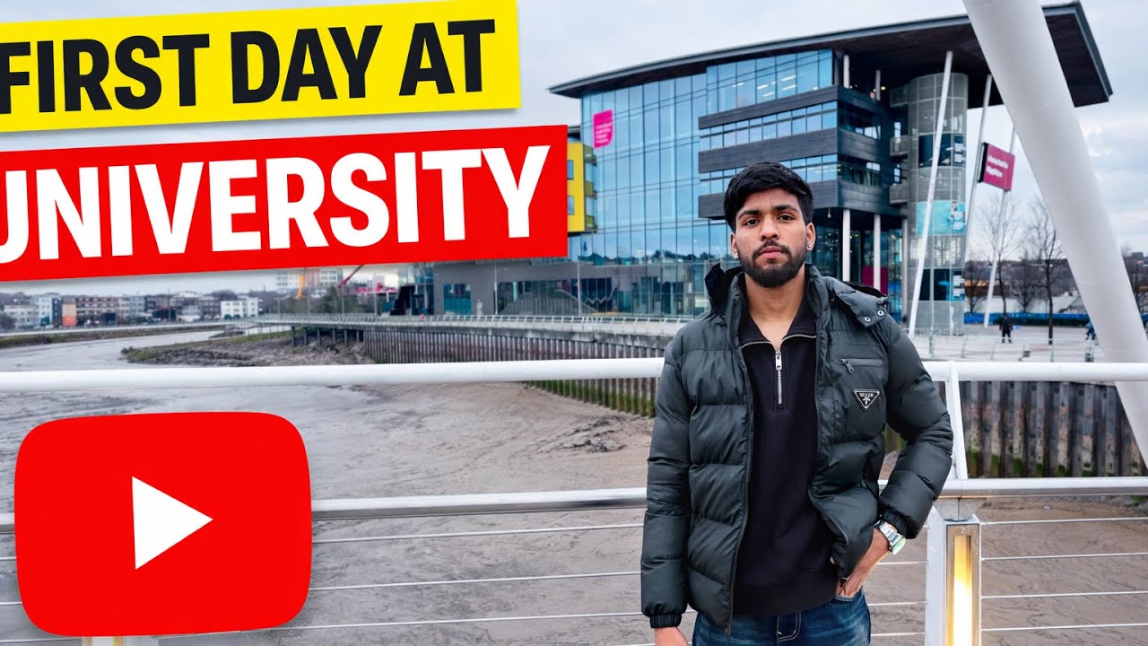 First day in UK 🇬🇧 | University of South Wales 