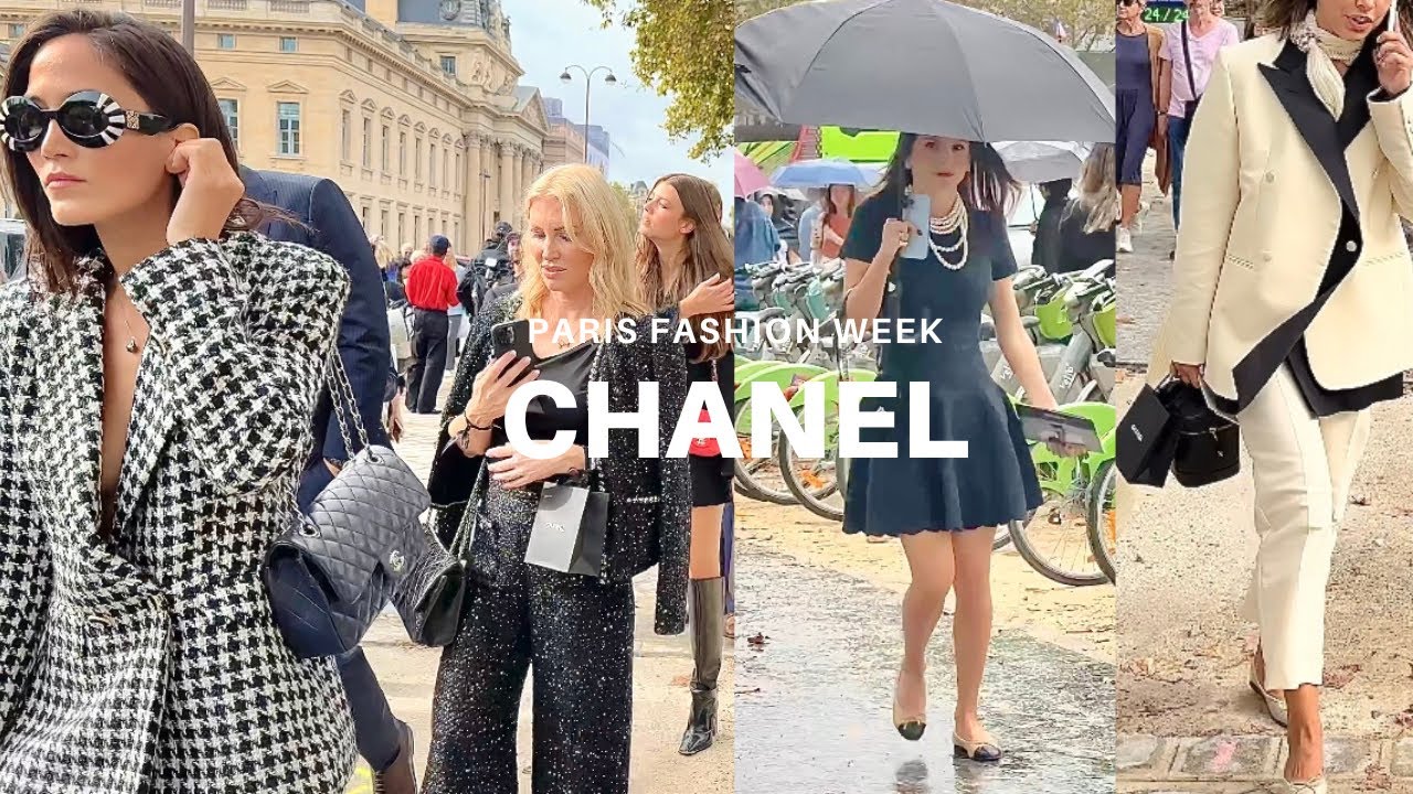 CHANEL 🇫🇷STREET STYLE SPRING SUMMER  ⚜️SPRING TRENDS PARIS FASHION WEEK #voguefrance