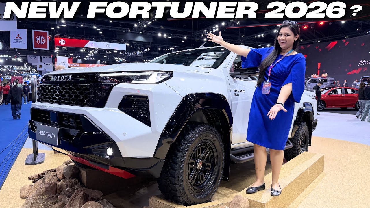 Toyota Hilux 2026 Facelift - New Fortuner India Launch ? 😮
